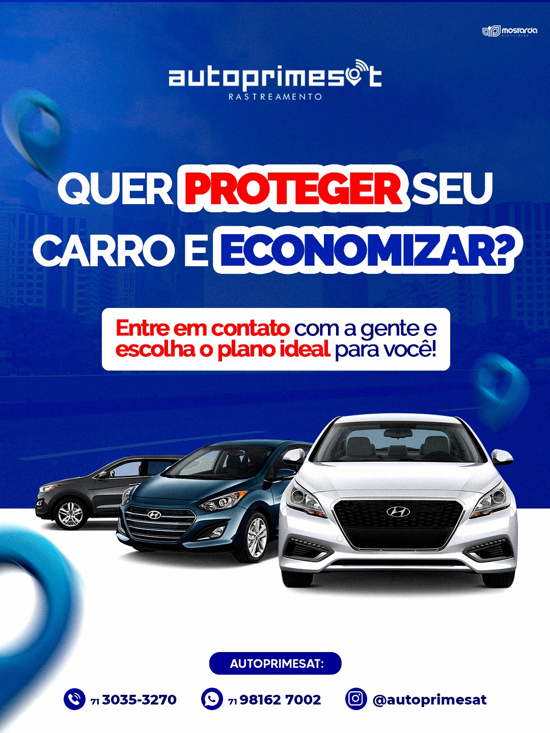 Autoprimesat Rastreamento